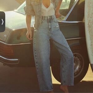 We The Free Light Blue Flare Jeans